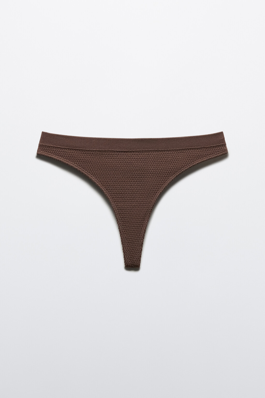 Трусы-стринги купальные со средней посадкой - цвет бежевый - 6