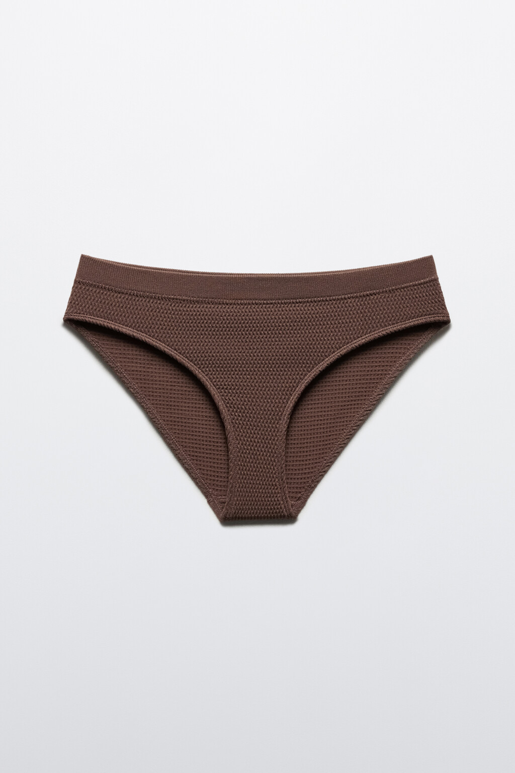 Трусы-слипы купальные со средней посадкой - цвет бежевый - 5