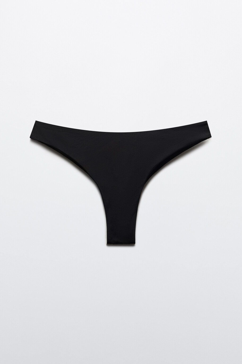 Трусы-бразильяна купальные из микрофибры - цвет черный - 5