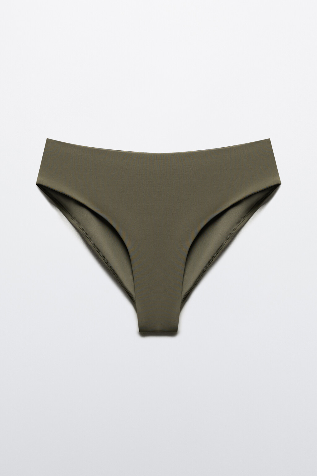 Трусы-слипы купальные с высокой посадкой - цвет зеленый - 5