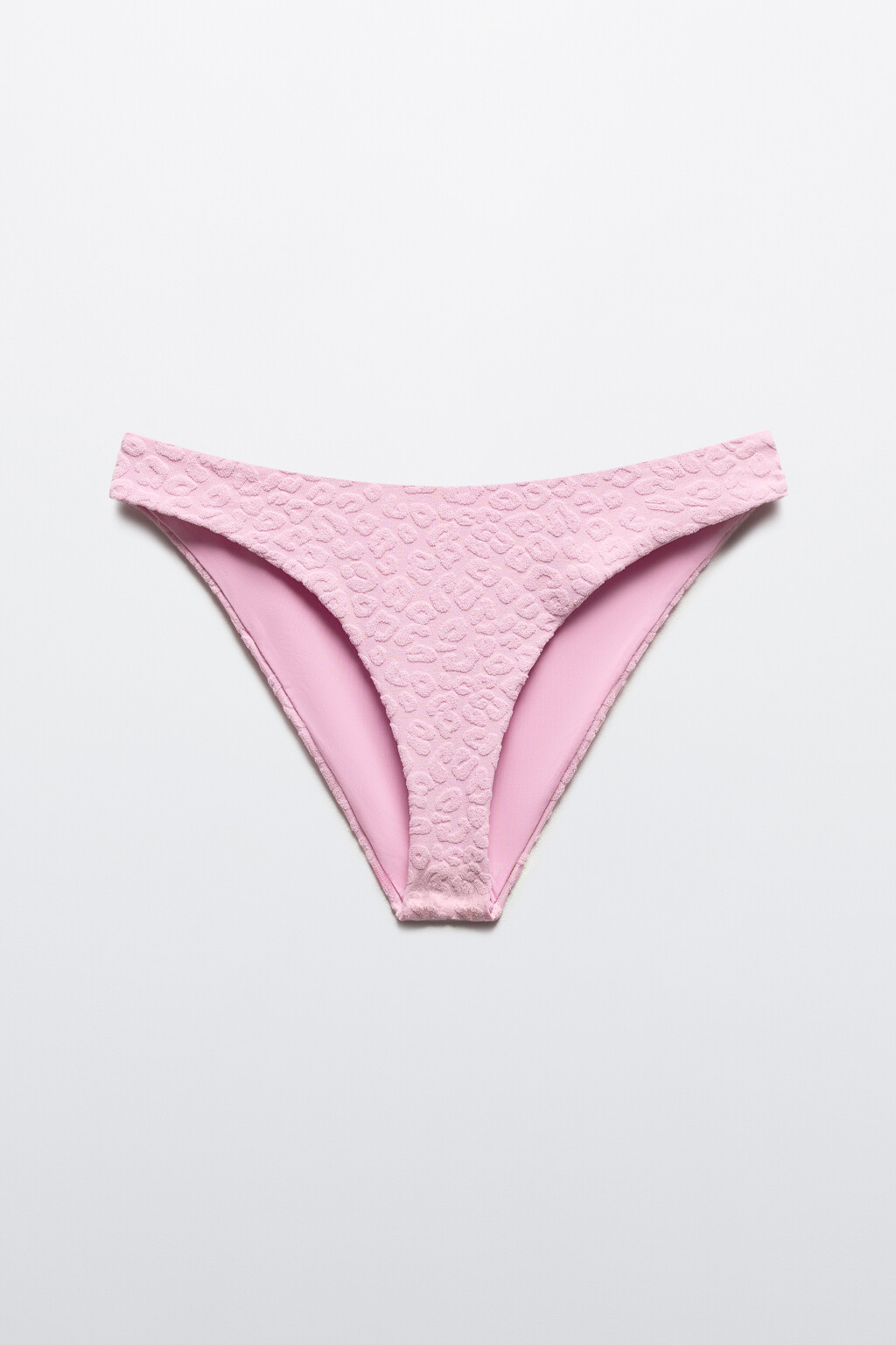 Трусы-слипы купальные из фактурной ткани - цвет розовый - 5
