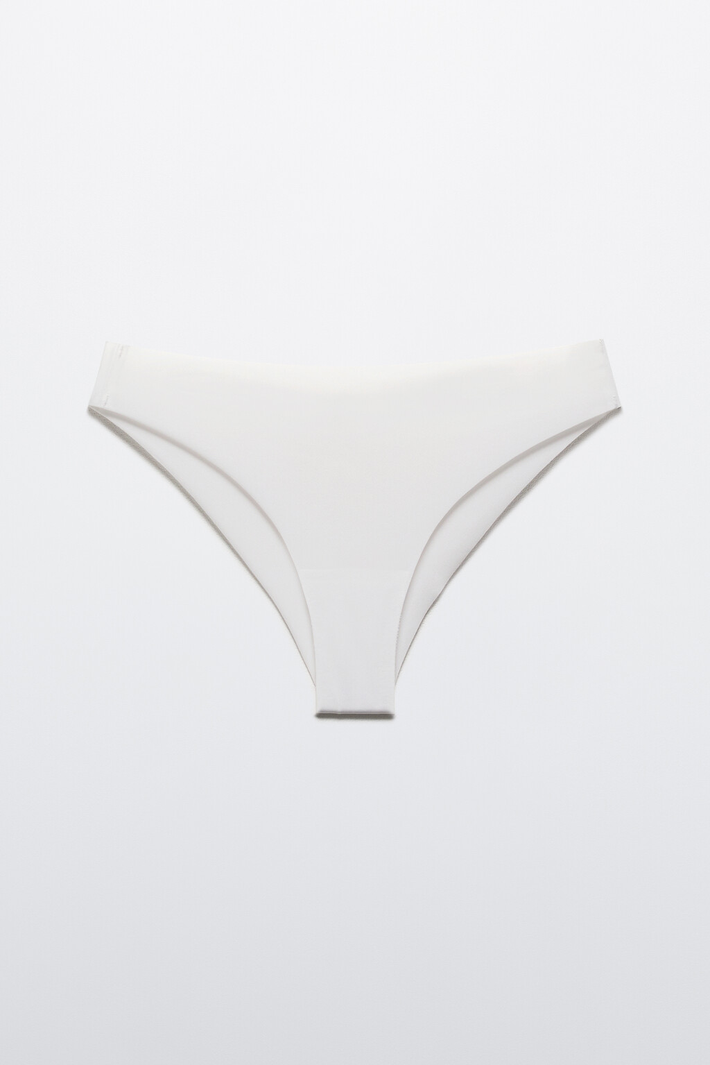 Трусы-танга со средней посадкой - цвет белый - 5