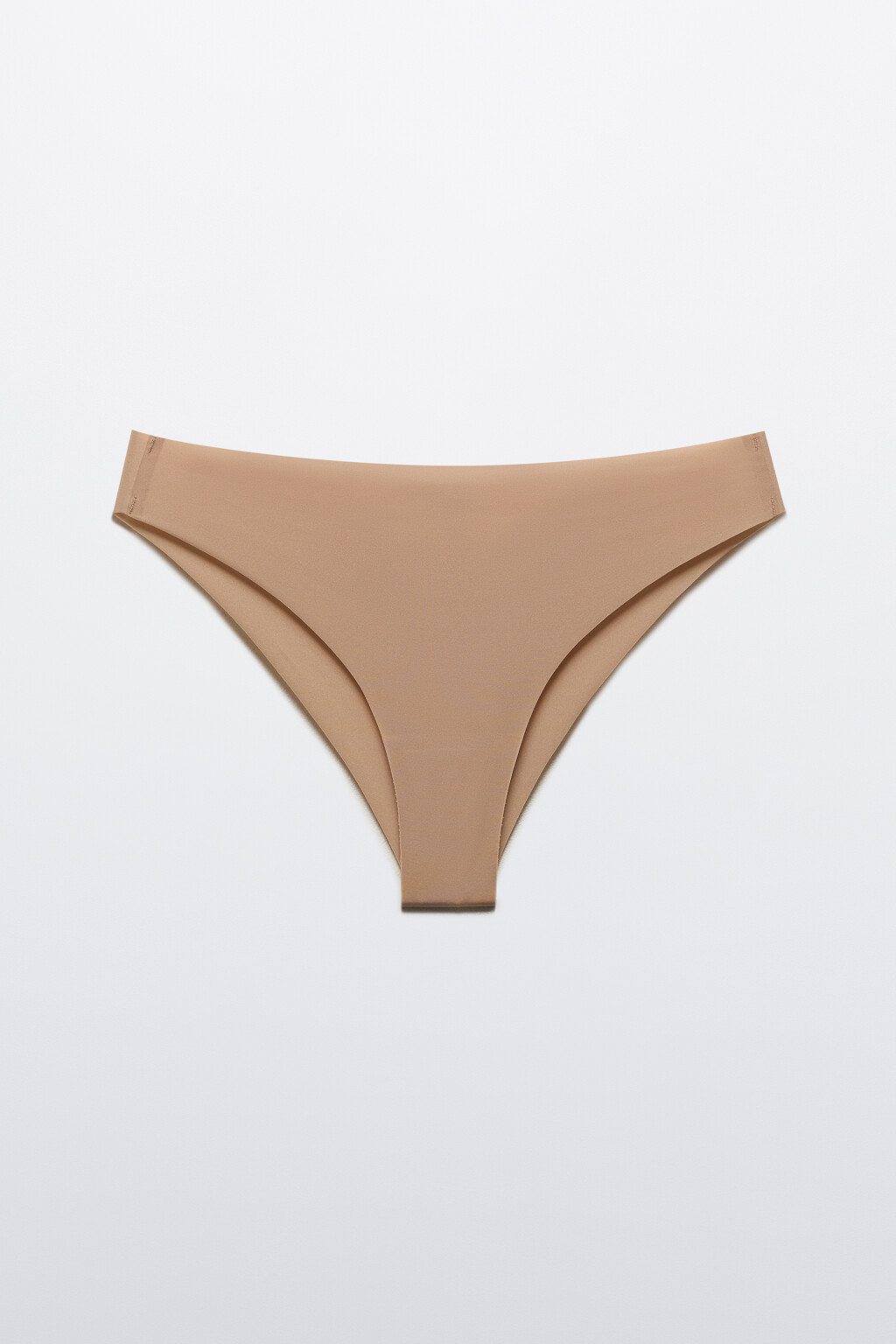 Трусы-танга со средней посадкой - цвет бежевый - 5