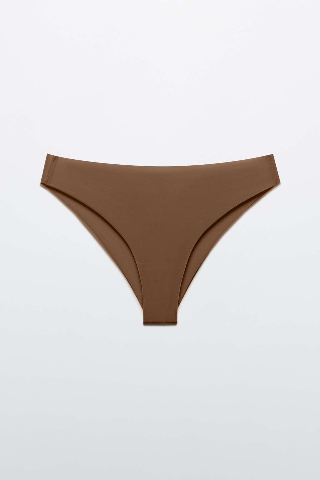 Трусы-танга со средней посадкой - цвет коричневый - 5