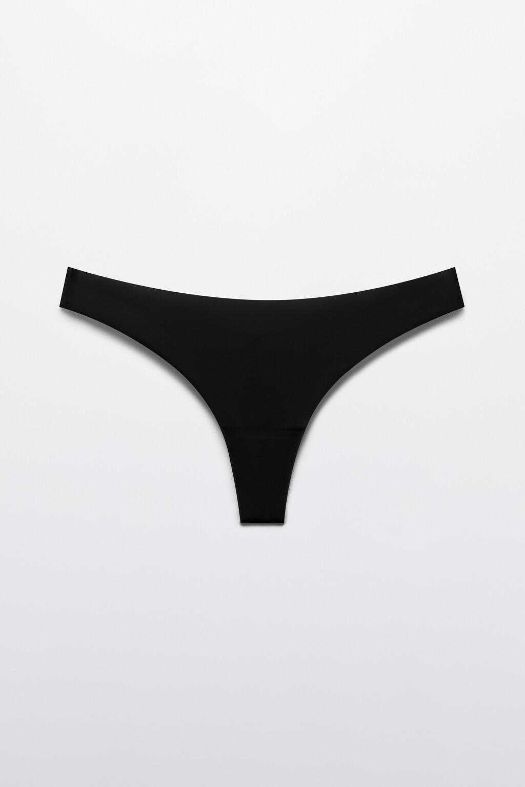 Трусы-стринги с высокой посадкой - цвет коричневый - 5