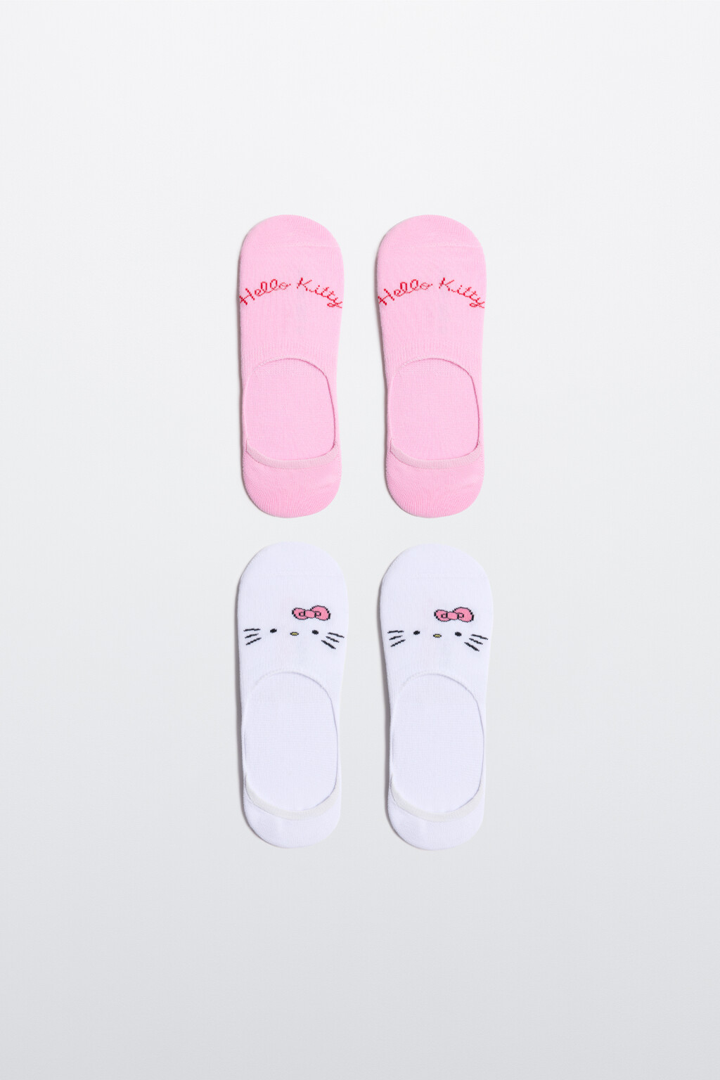 Подследники с принтом (2 пары) - цвет мультиколор - 1