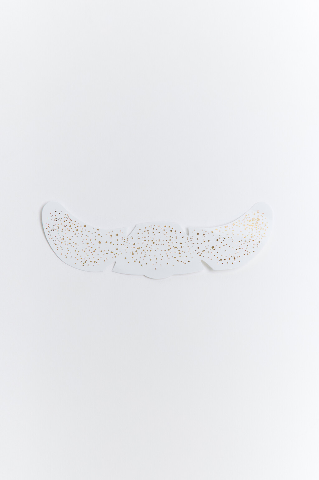 Наклейки-блестки для лица и тела - цвет белый - 1