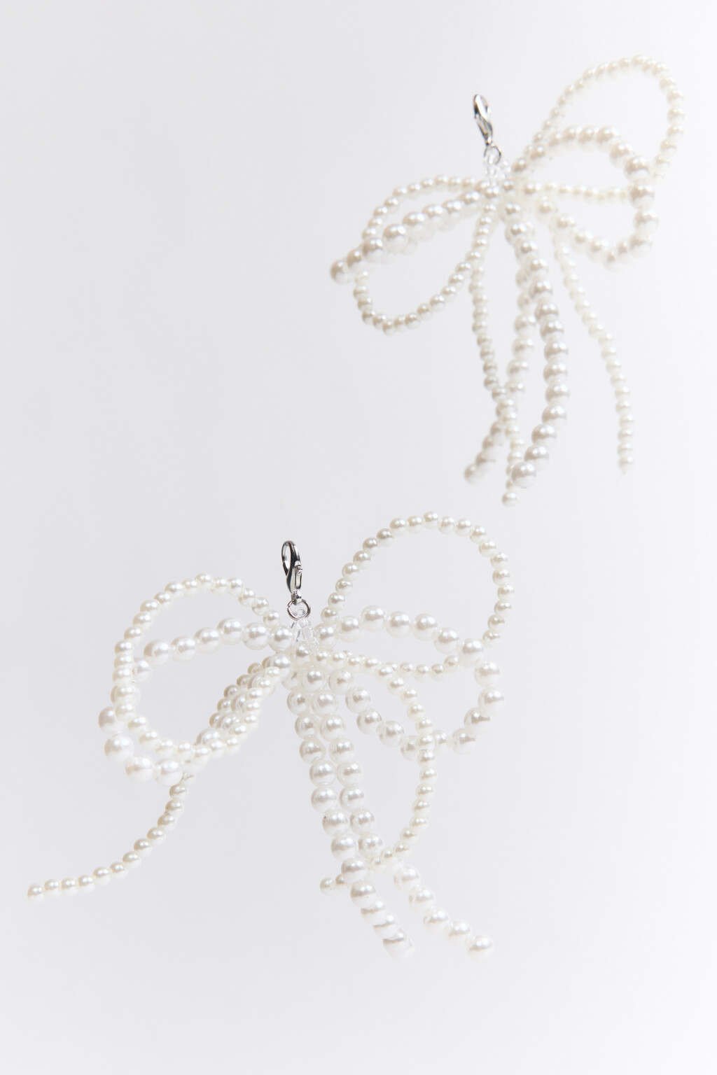 Набор обвесов для обуви из бусин (2 штуки) - цвет розовый - 1