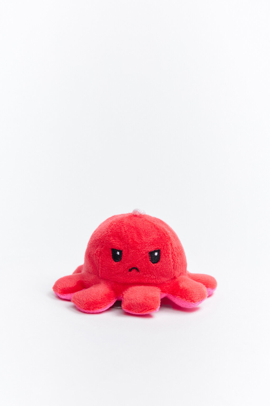 Брелок-осьминог двусторонний - цвет белый - 2