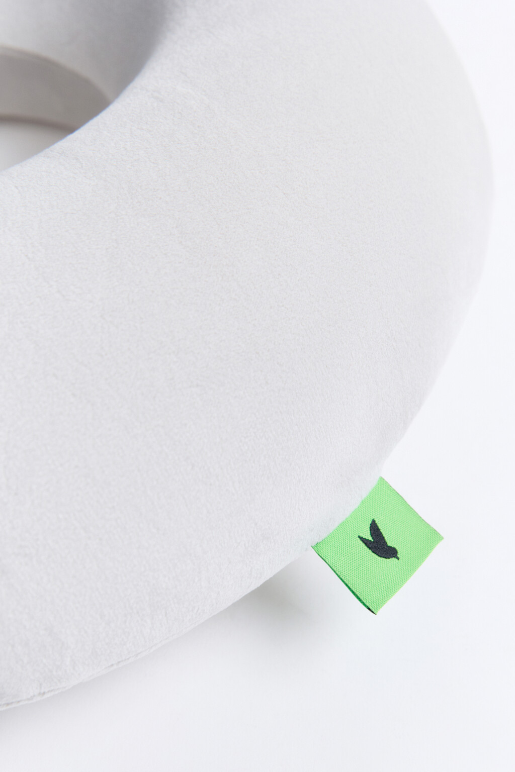 Подушка для путешествий с застежкой - цвет серый - 2