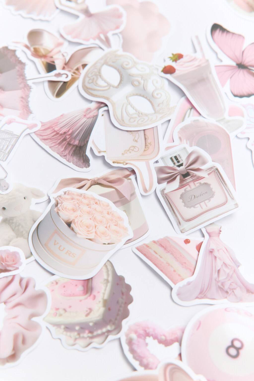 Набор наклеек - цвет черный - 2