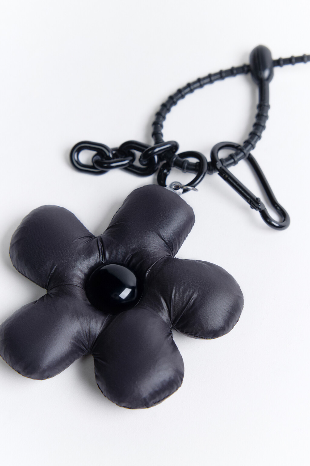 Брелок-обвес с объемным цветком - цвет мультиколор - 2