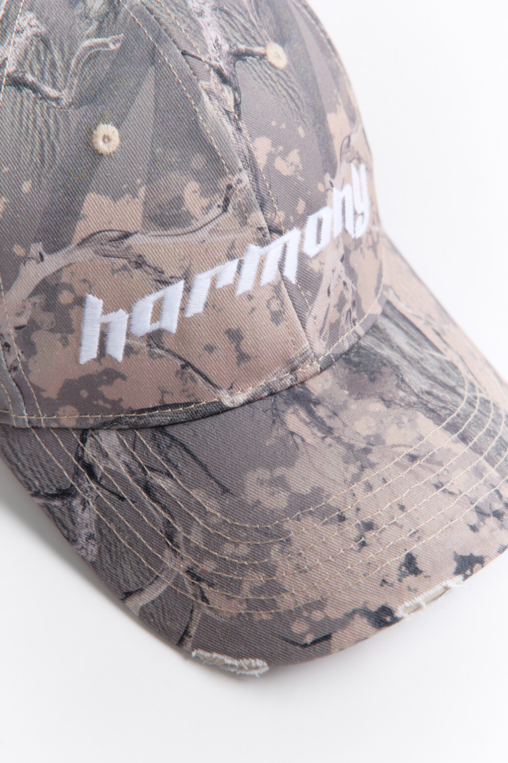 Бейсболка с принтом и вышивкой - цвет зеленый - 2