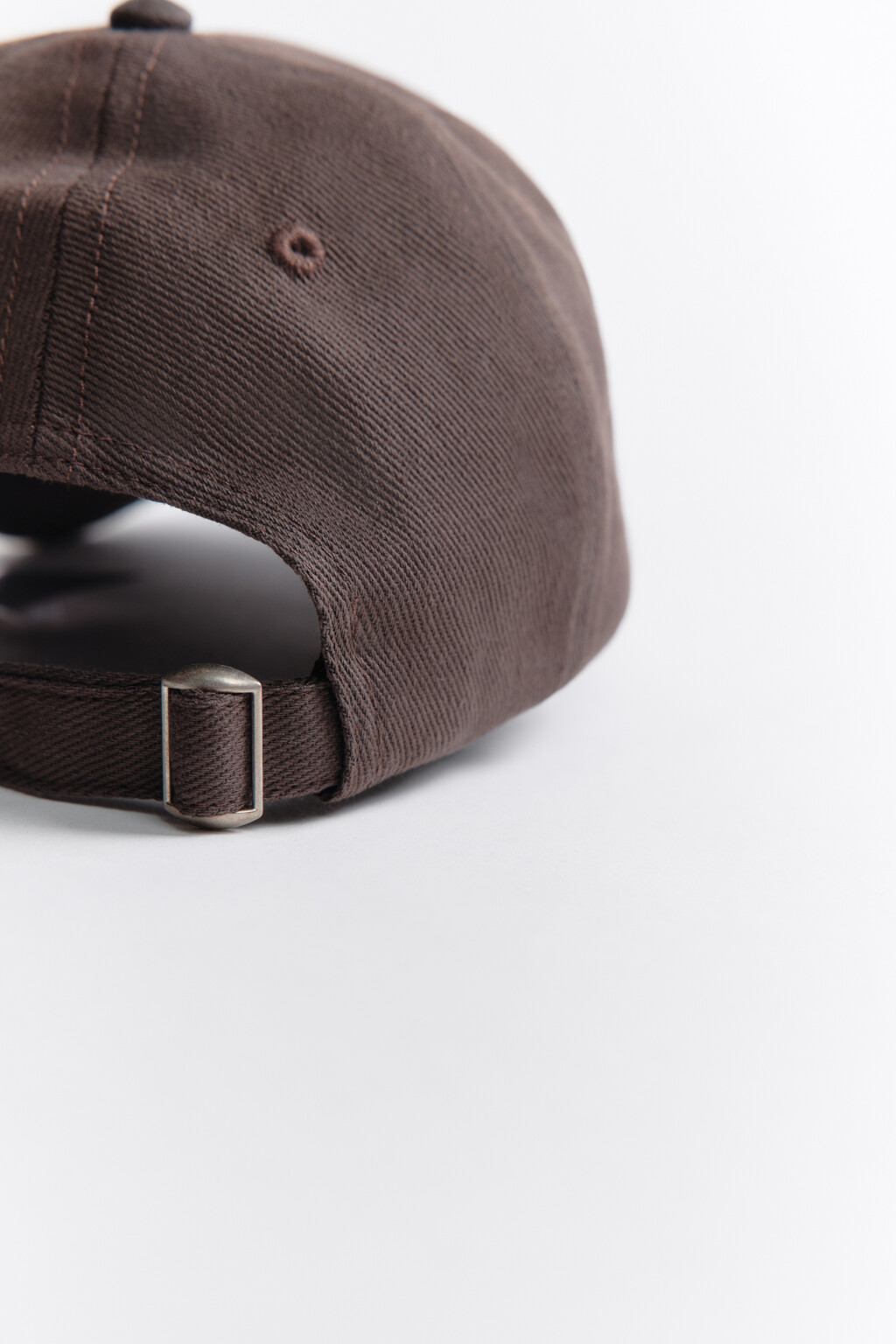 Бейсболка хлопковая с вышивкой - цвет коричневый - 4