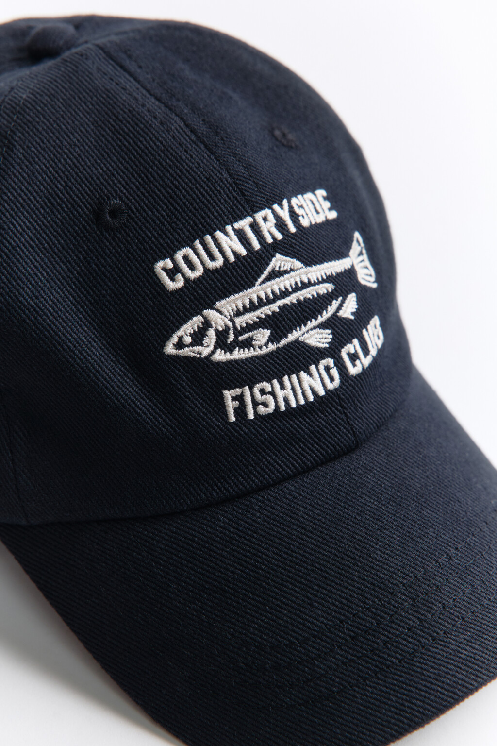 Бейсболка хлопковая с вышивкой - цвет серый - 3