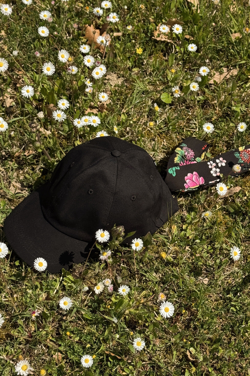 Бейсболка хлопковая с завязками - цвет белый - 1