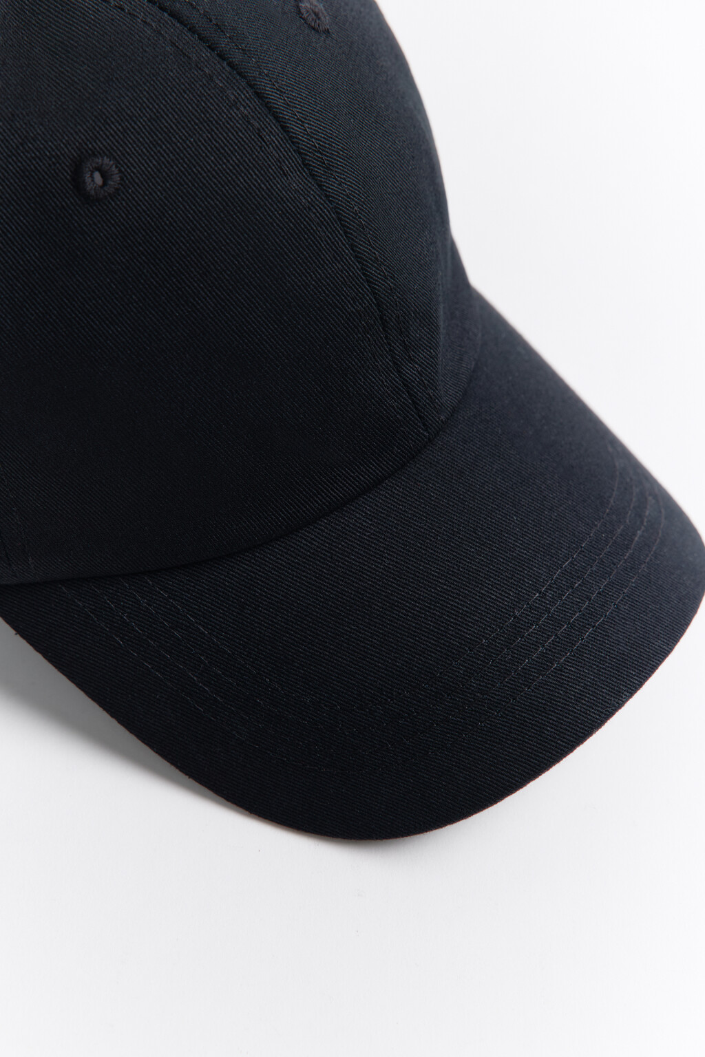 Бейсболка хлопковая с завязками - цвет белый - 4