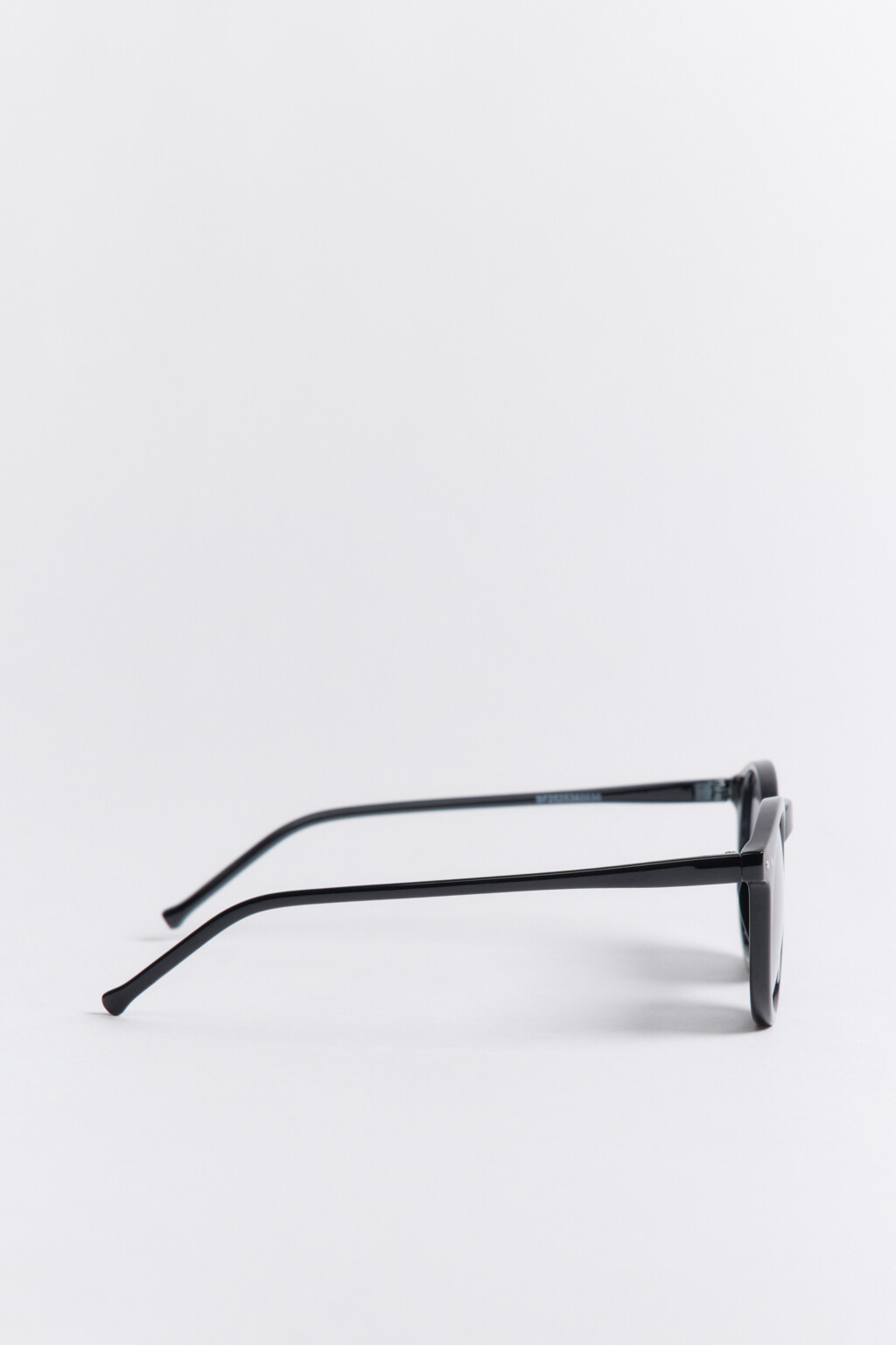 Очки солнцезащитные круглые - цвет черный - 3