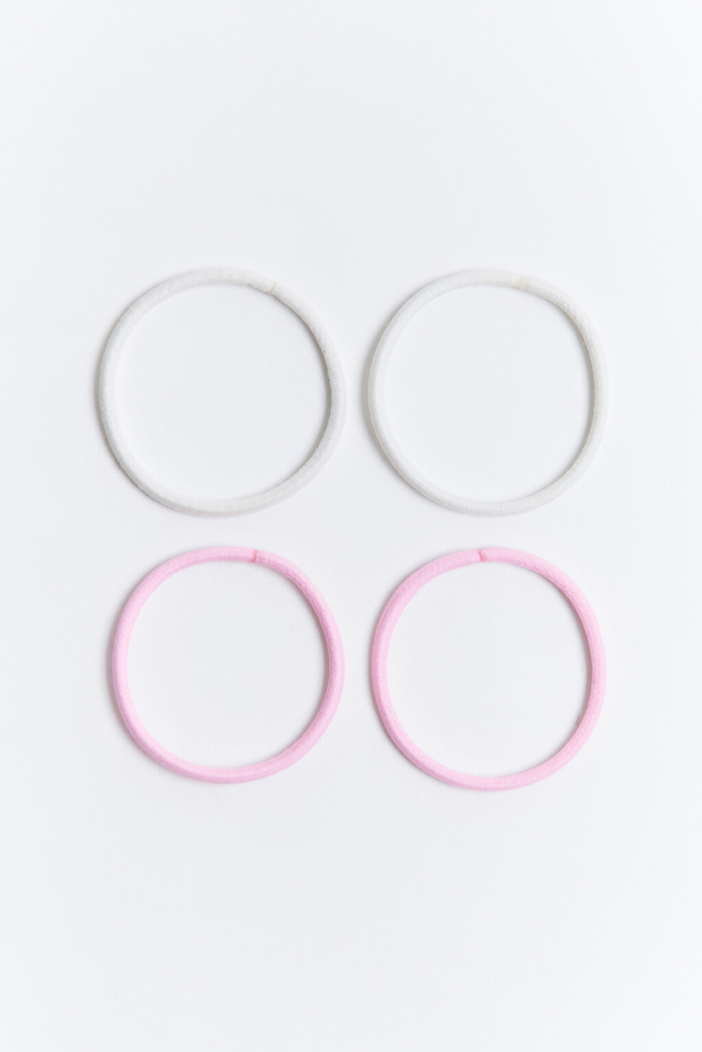 Набор резинок тонких (4 штуки) - цвет коричневый - 1