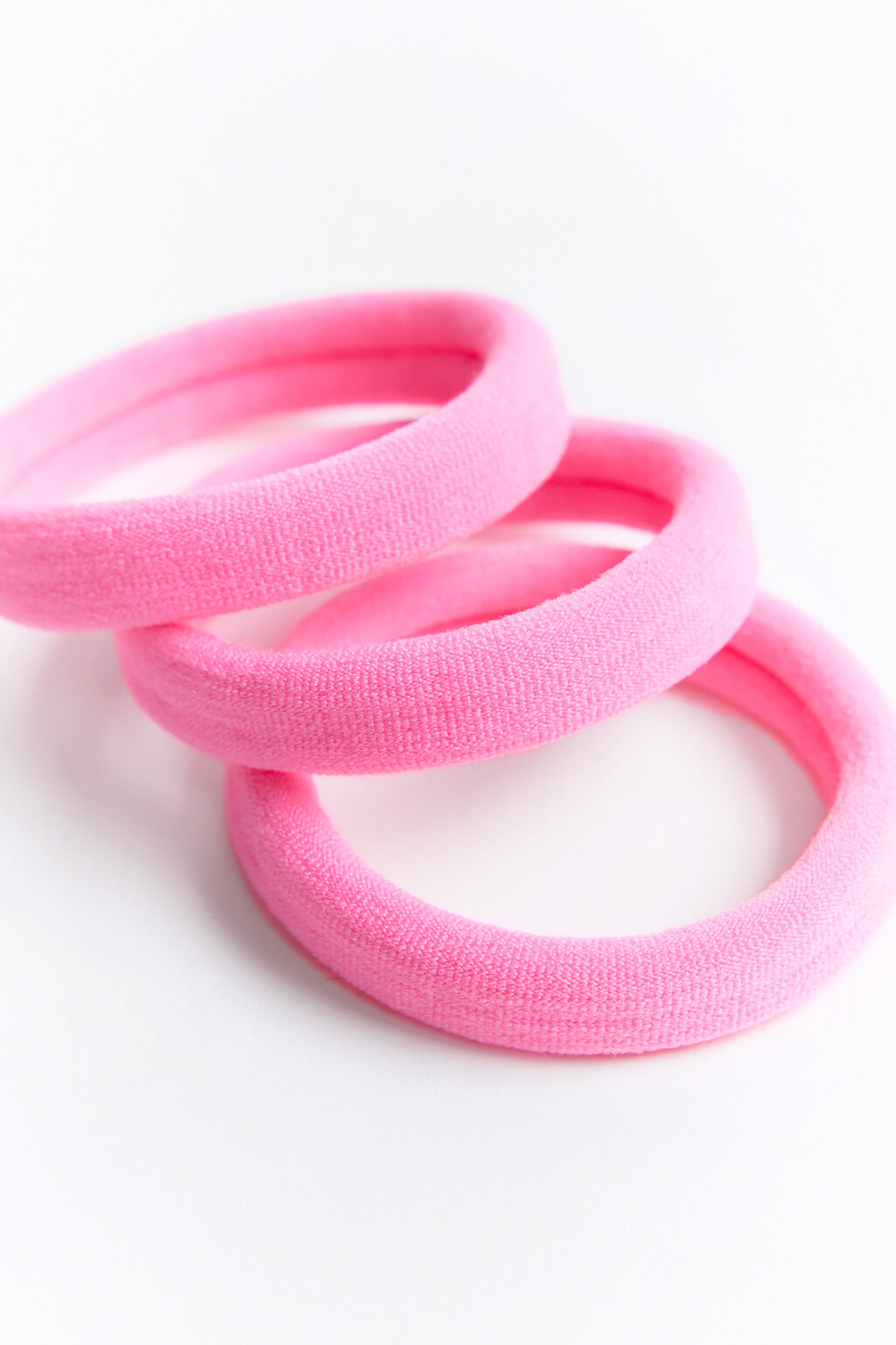 Набор резинок для волос (3 штуки) - цвет коричневый - 2