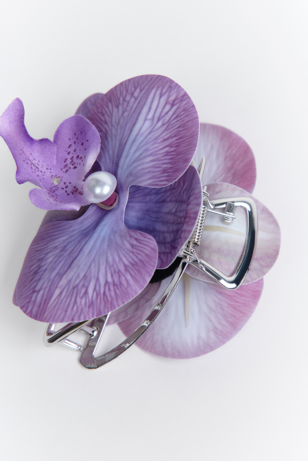 Заколка для волос в виде орхидеи - цвет мультиколор - 4