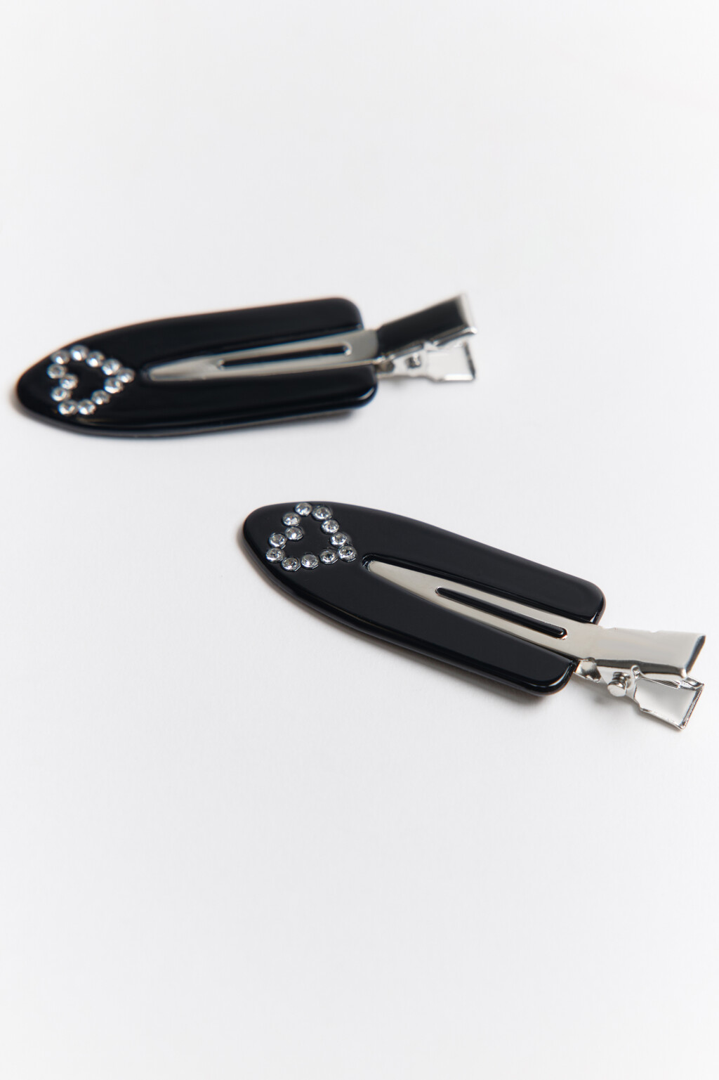 набор заколок для волос женский - цвет черный - 1