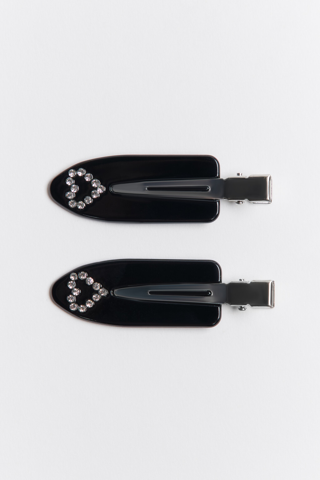 набор заколок для волос женский - цвет черный - 2