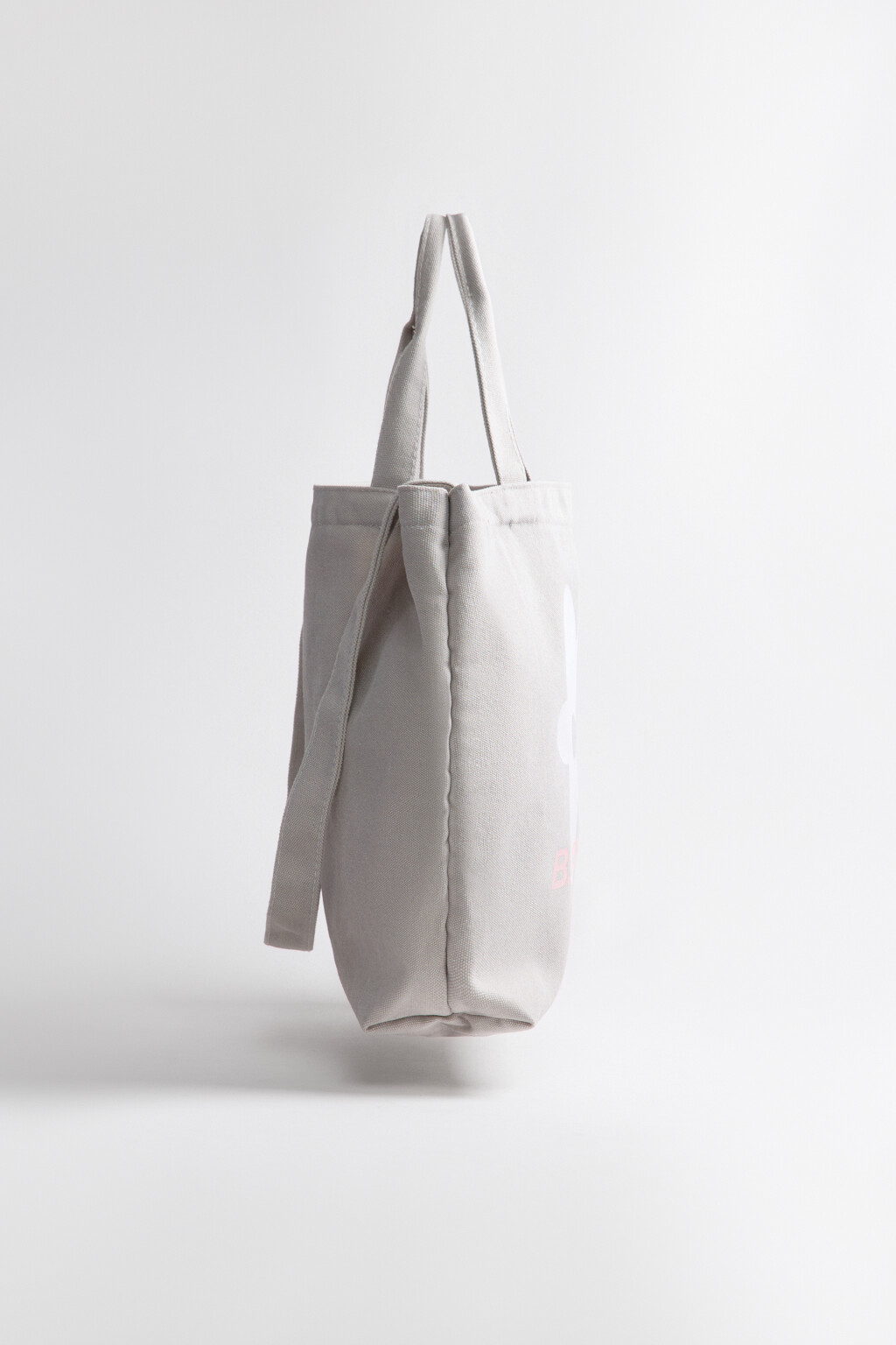 Сумка-шопер текстильная с принтом - цвет мультиколор - 4