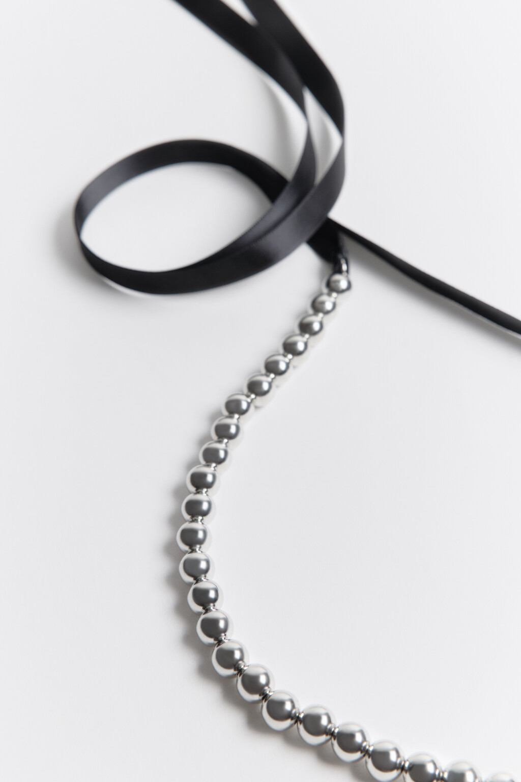 Колье-чокер из металлических бусин - цвет мультиколор - 2