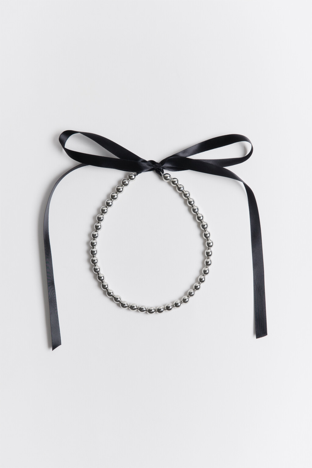 Колье-чокер из металлических бусин - цвет мультиколор - 1