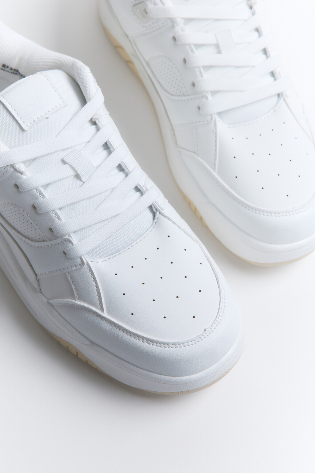 Кеды на высокой подошве - цвет белый - 8