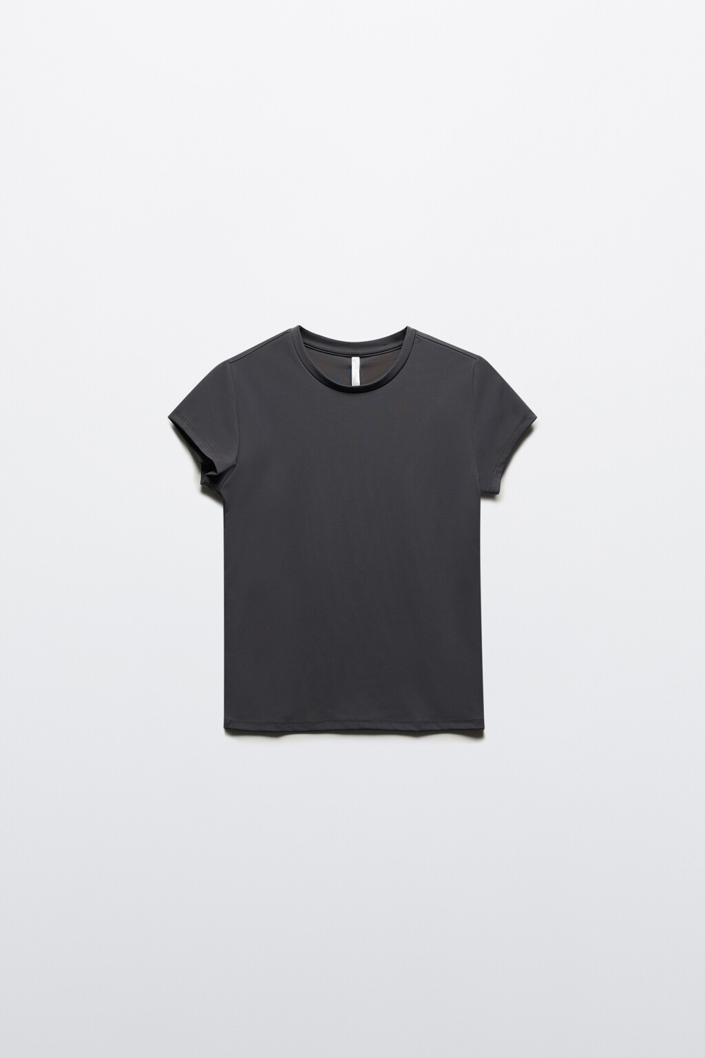 Футболка-топ облегающая - цвет серый - 7