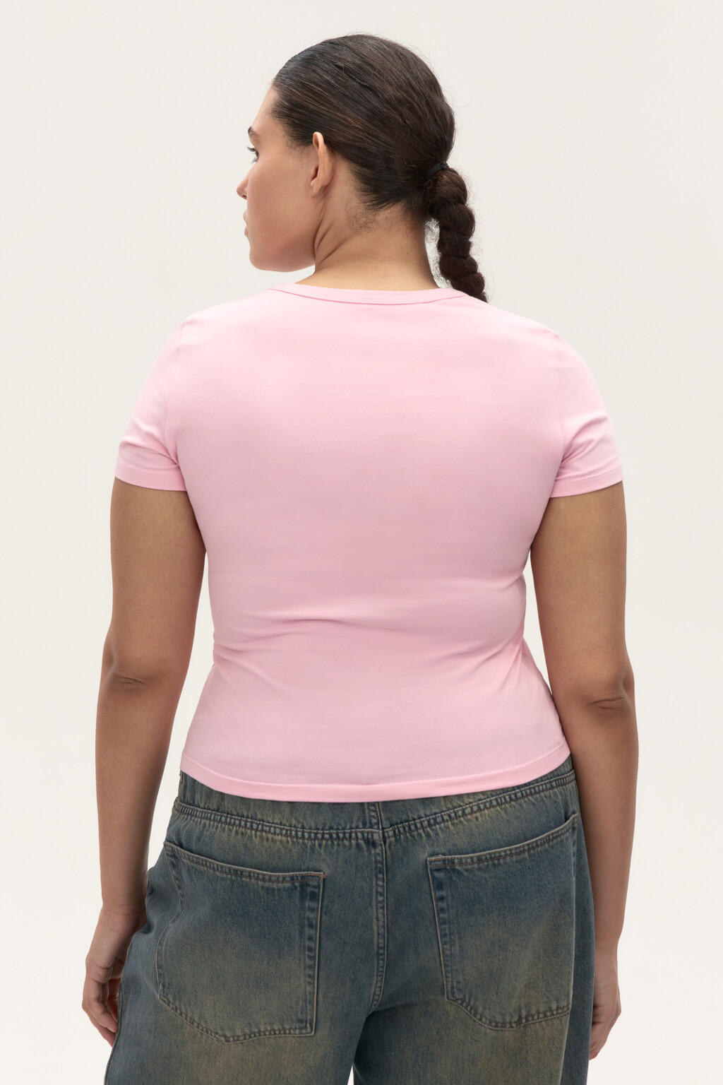 Футболка-топ с надписью - цвет красный - 3