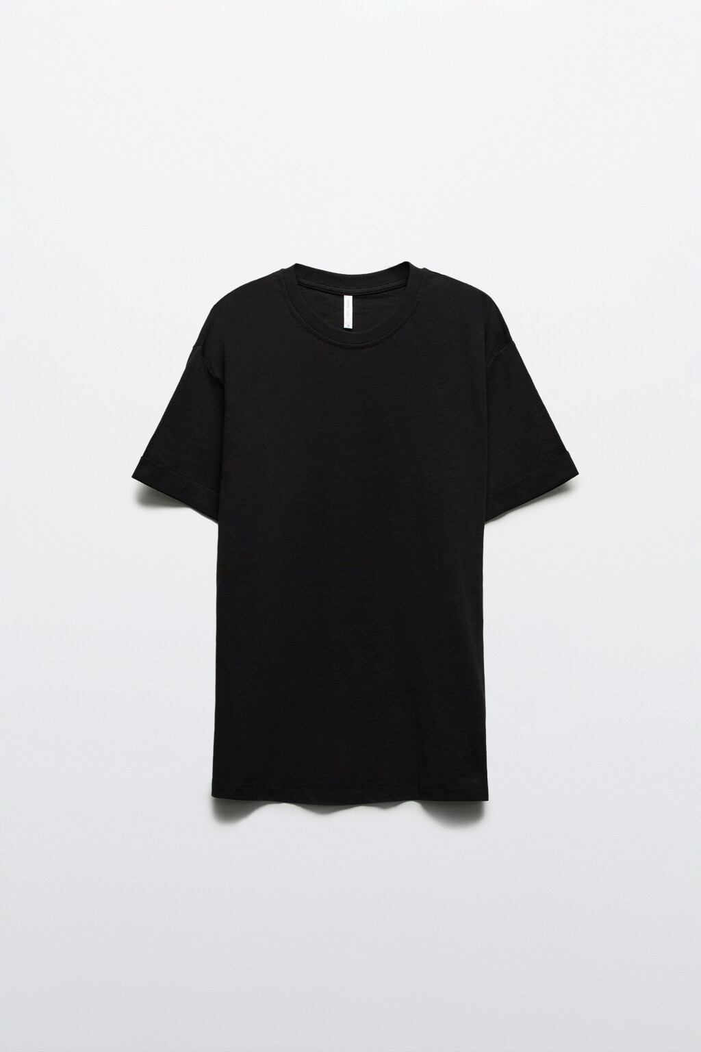 Футболка из тонкого трикотажа - цвет черный - 7