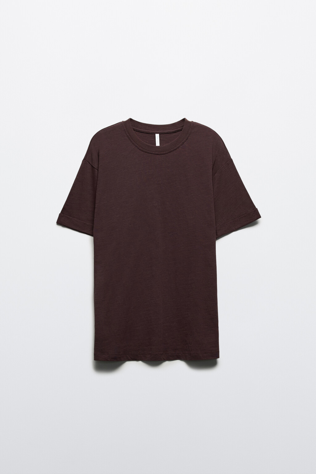 Футболка из тонкого трикотажа - цвет фиолетовый - 8