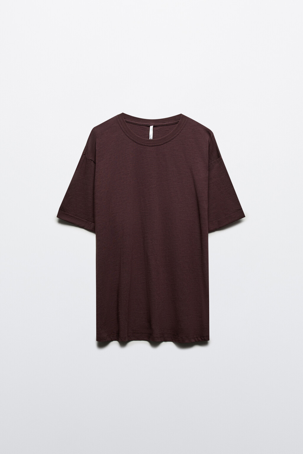 Футболка из тонкого трикотажа - цвет фиолетовый - 7