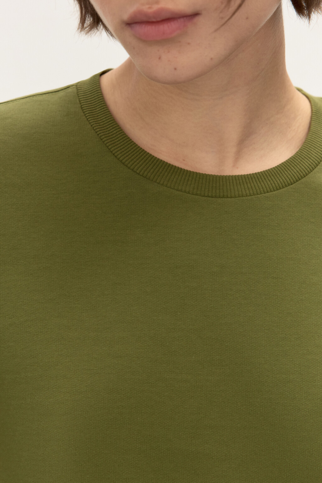 Футболка из плотного трикотажа - цвет зеленый - 5