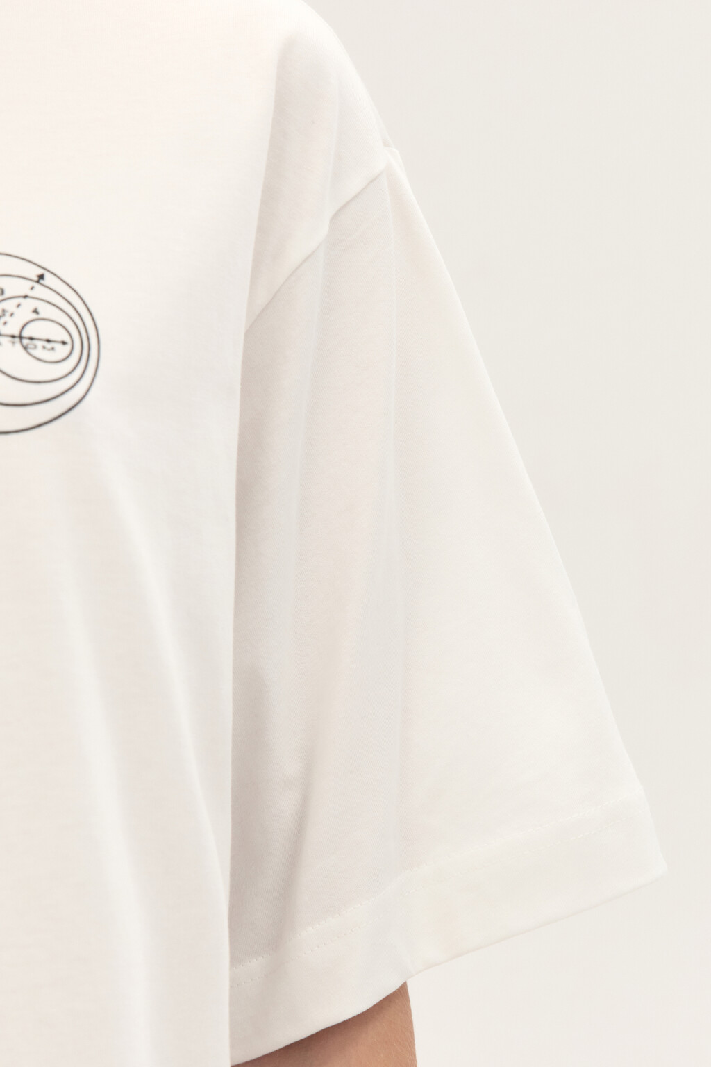 Футболка oversize с принтом - цвет мультиколор - 9