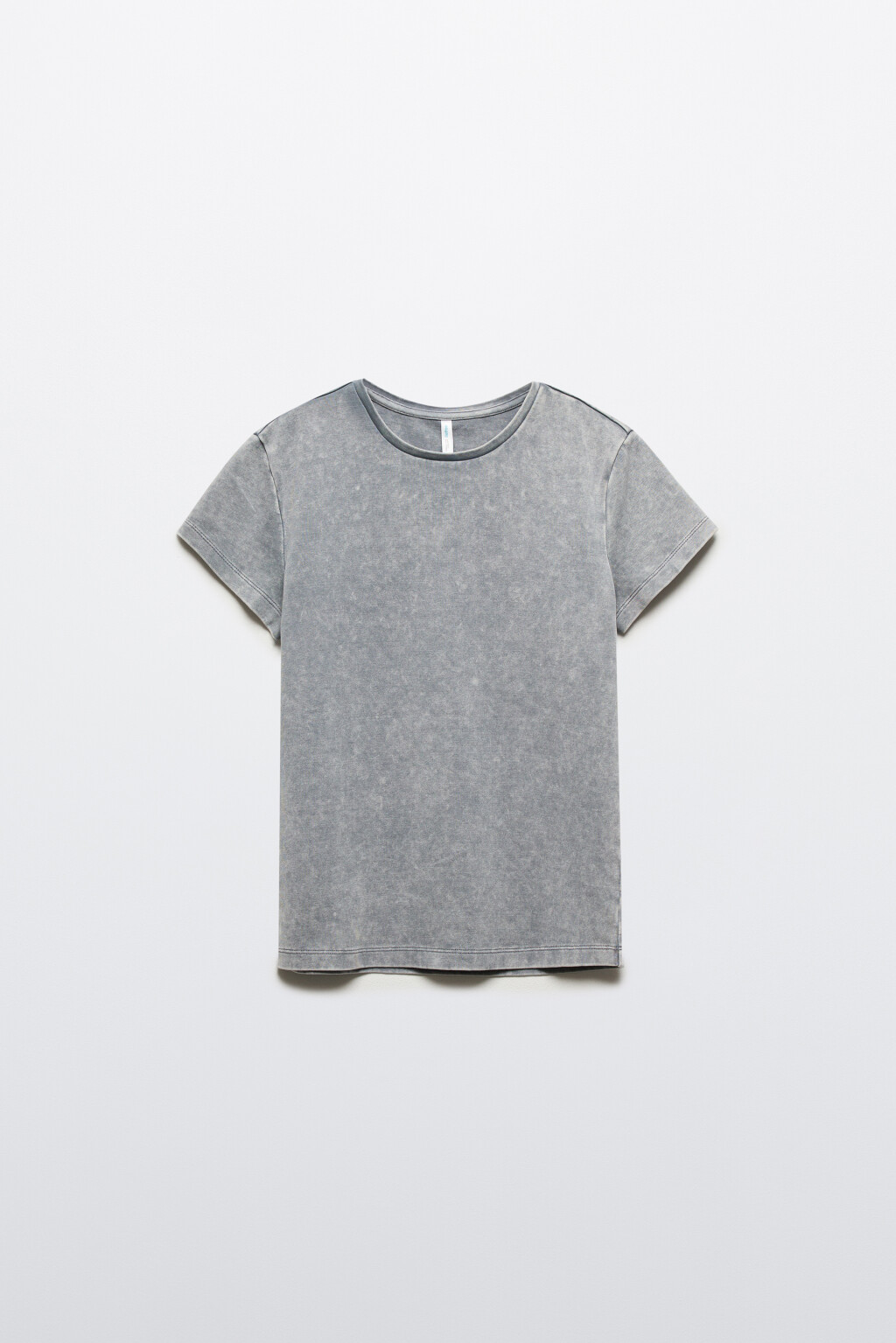 Футболка приталенная вареная - цвет серый - 7