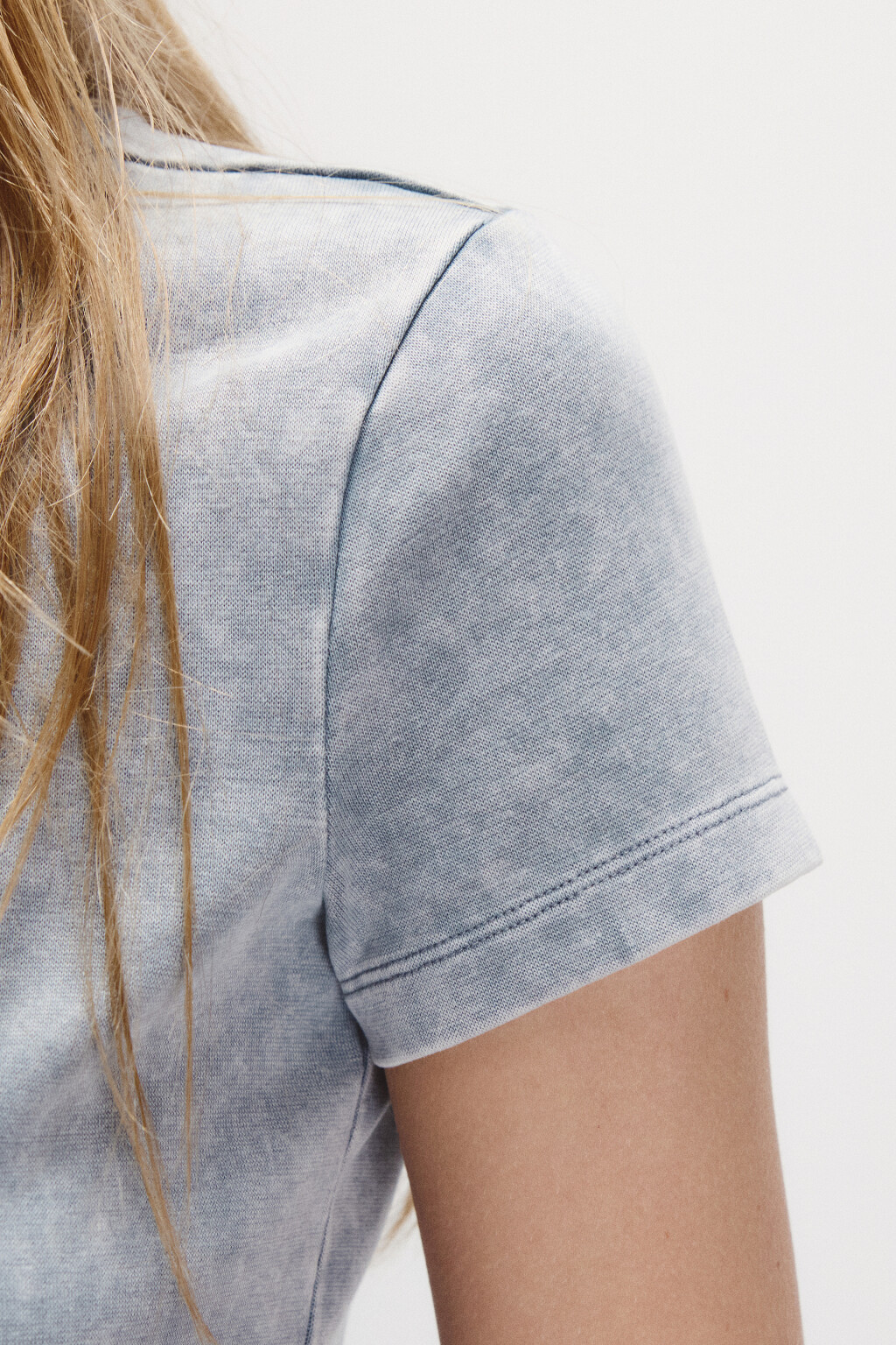 Футболка приталенная вареная - цвет серый - 6