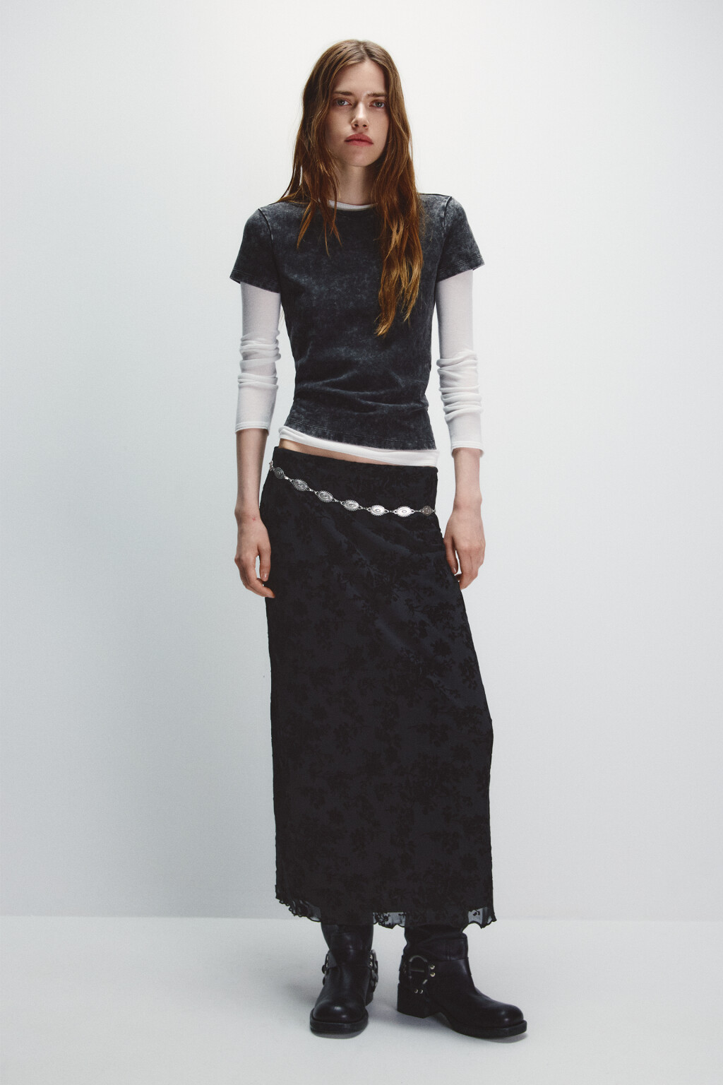 Футболка приталенная вареная - цвет серый - 4