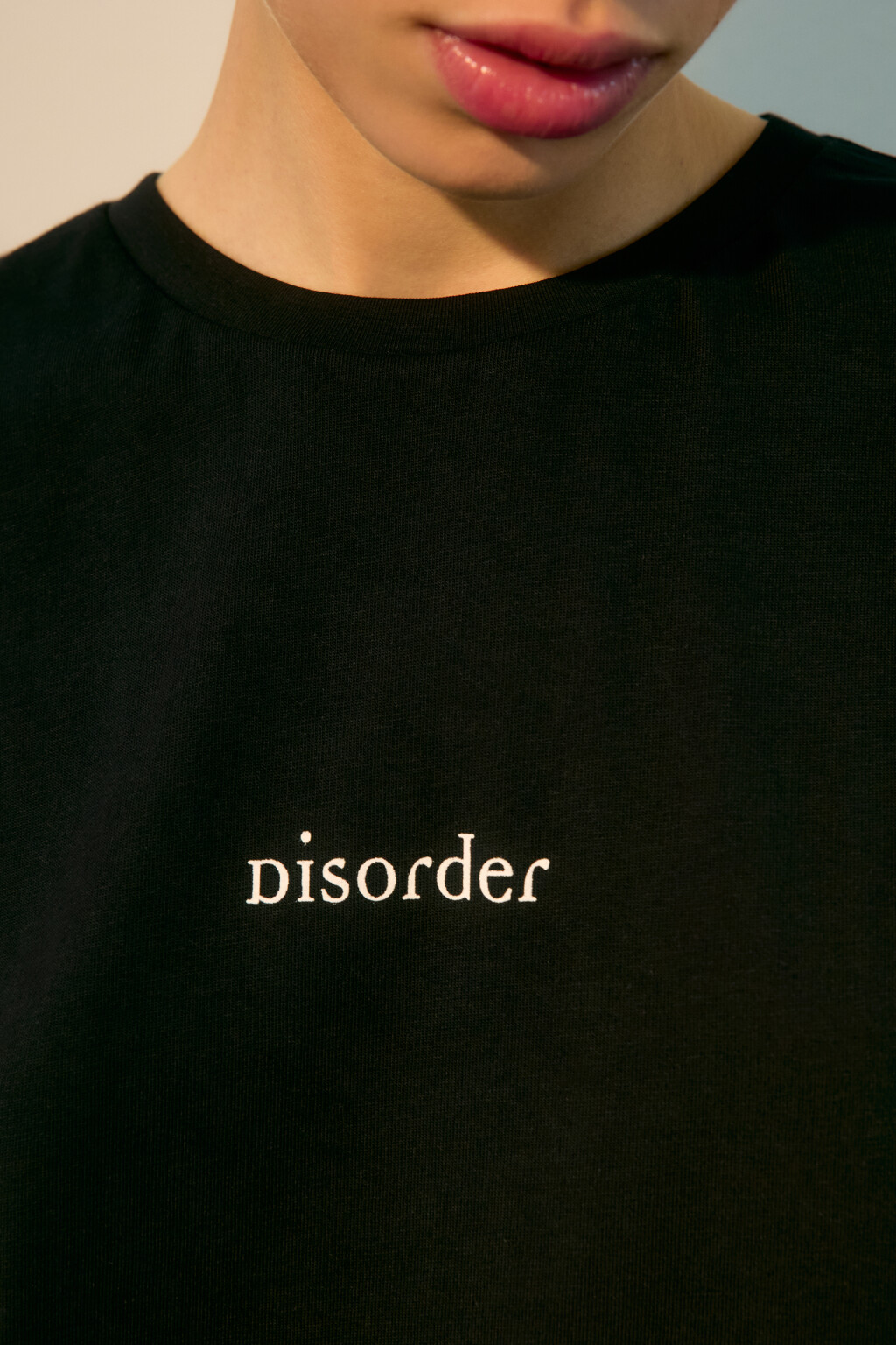 Футболка хлопковая без рукавов - цвет черный - 5