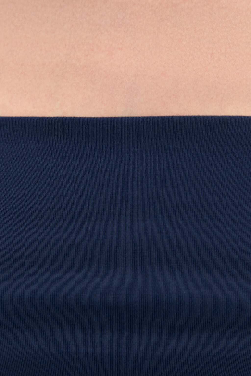 Топ-майка на тонких бретелях - цвет синий - 5