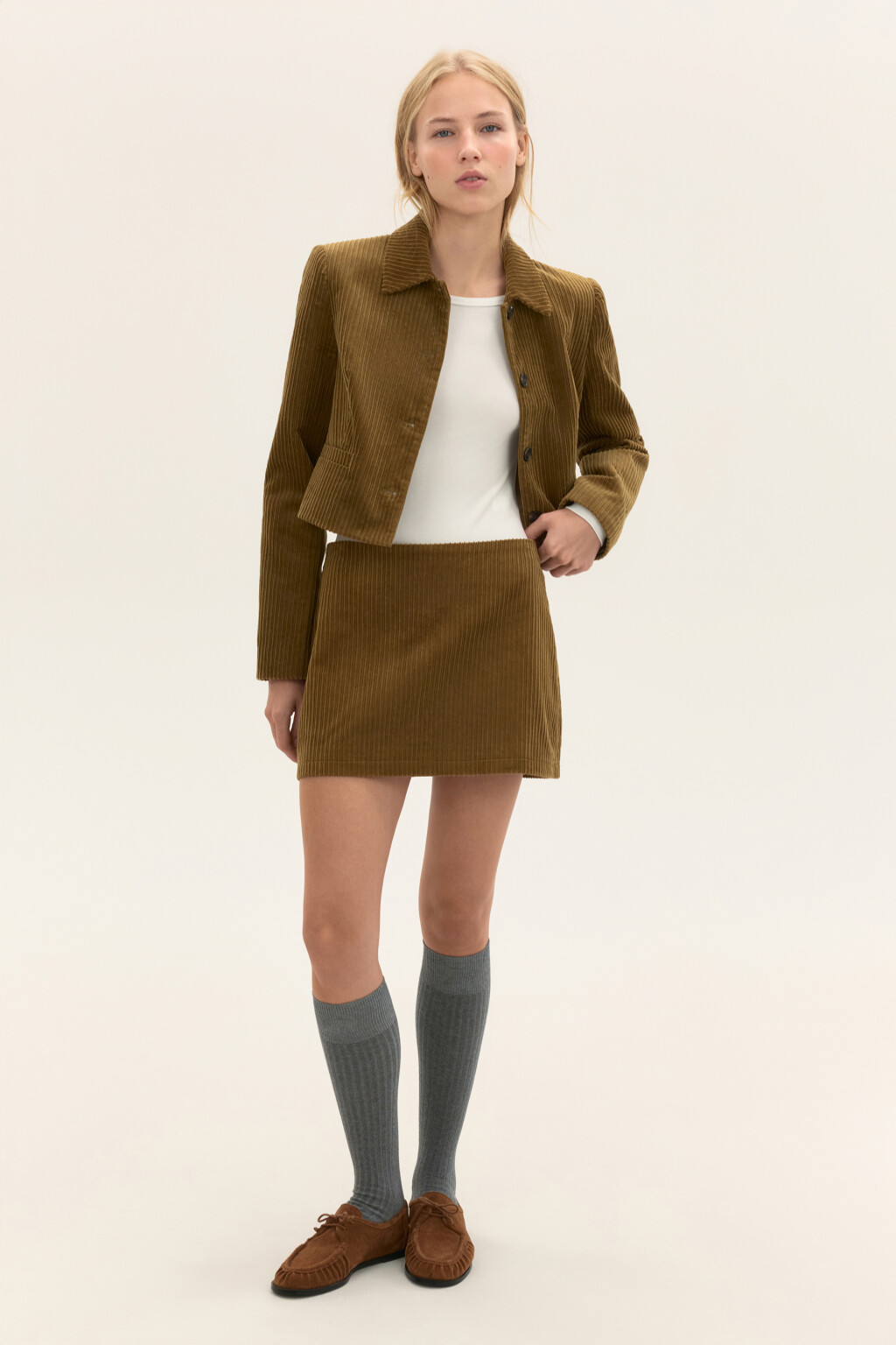 Боди-лонгслив из вискозы - цвет молочный - 6