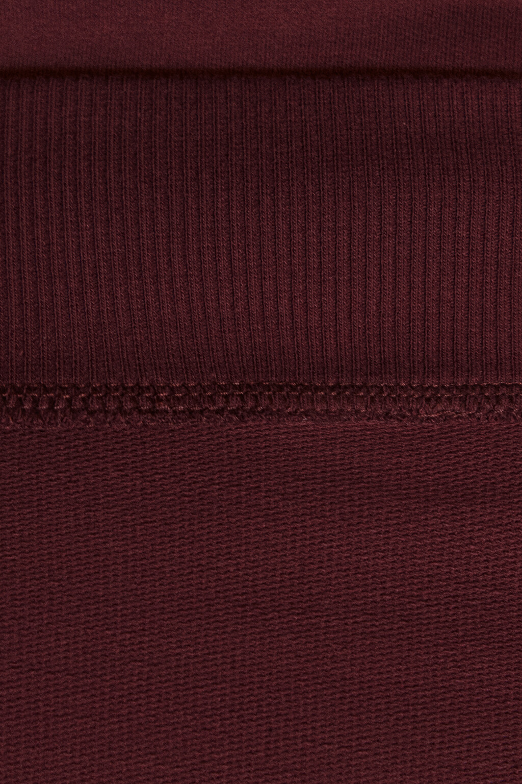 Свитшот базовый из футера - цвет бордовый - 7
