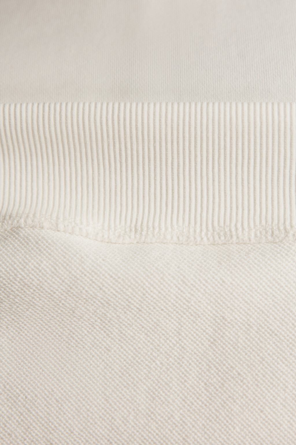 Свитшот-поло с надписью - цвет молочный - 7