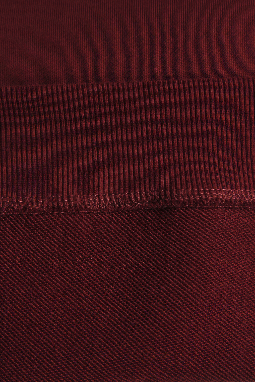 Свитшот-поло с надписью - цвет бордовый - 7