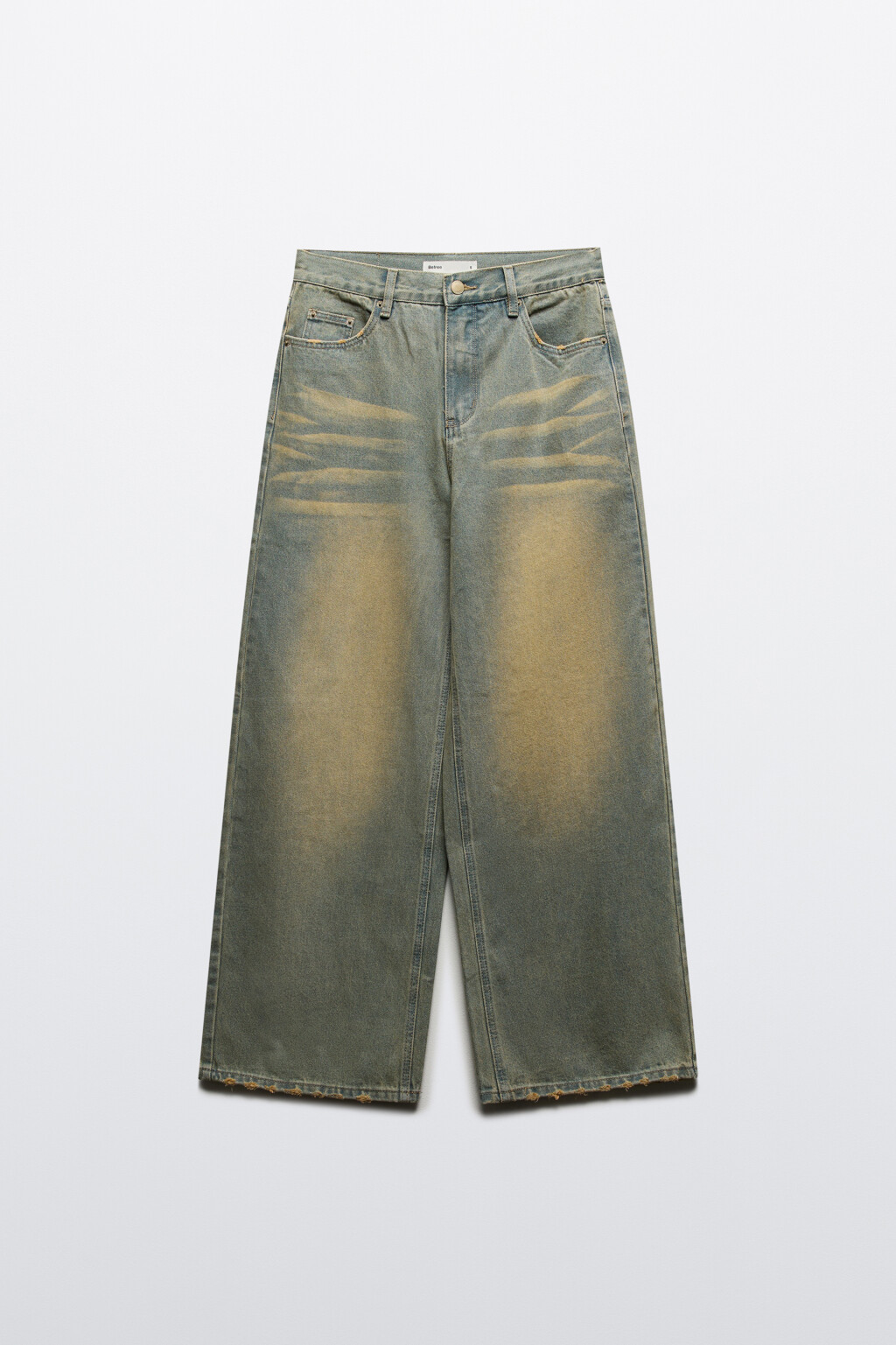 Джинсы baggy fit с низкой посадкой - цвет темный тинт - 6