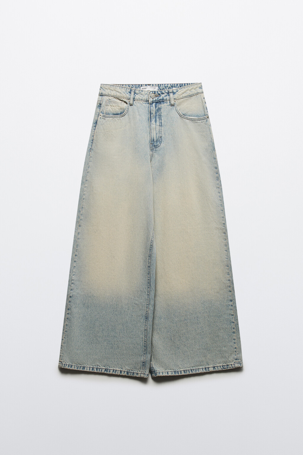 Джинсы baggy fit со средней посадкой - цвет синий - 8