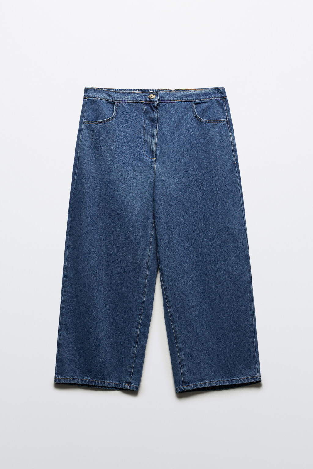 Джинсы barrel fit с высокой посадкой - цвет голубой - 7